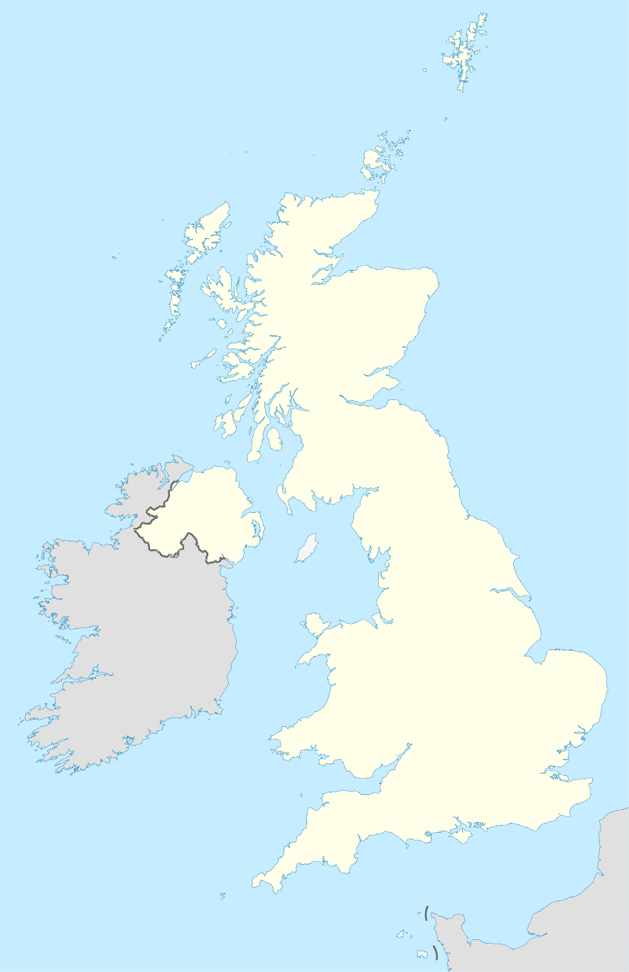 Modern map of the United Kingdom showing the DODO Festival journey
